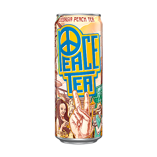 slide 1 of 1, Peace Tea Iced Tea Georgia Peach- 23 fl oz, 23 oz