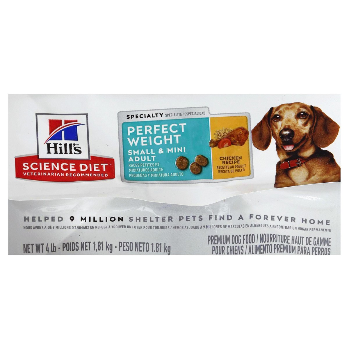 slide 6 of 12, Science Diet Dog Food 4 lb, 4 lb