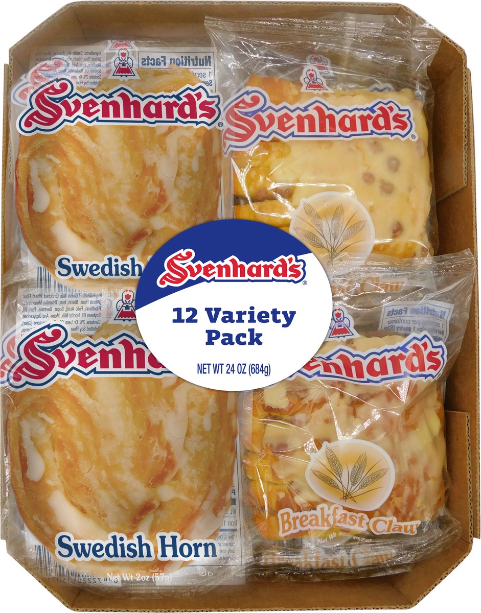 slide 3 of 3, Svenhard's Breakfast Claw and Swedish Horn Variety Pack, 12 ct