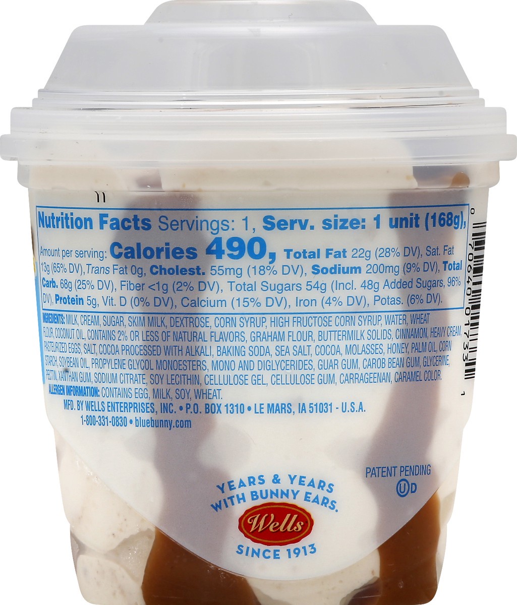 slide 9 of 9, Blue Bunny Churros Load'D Sundae Cup, 8.5 fl oz