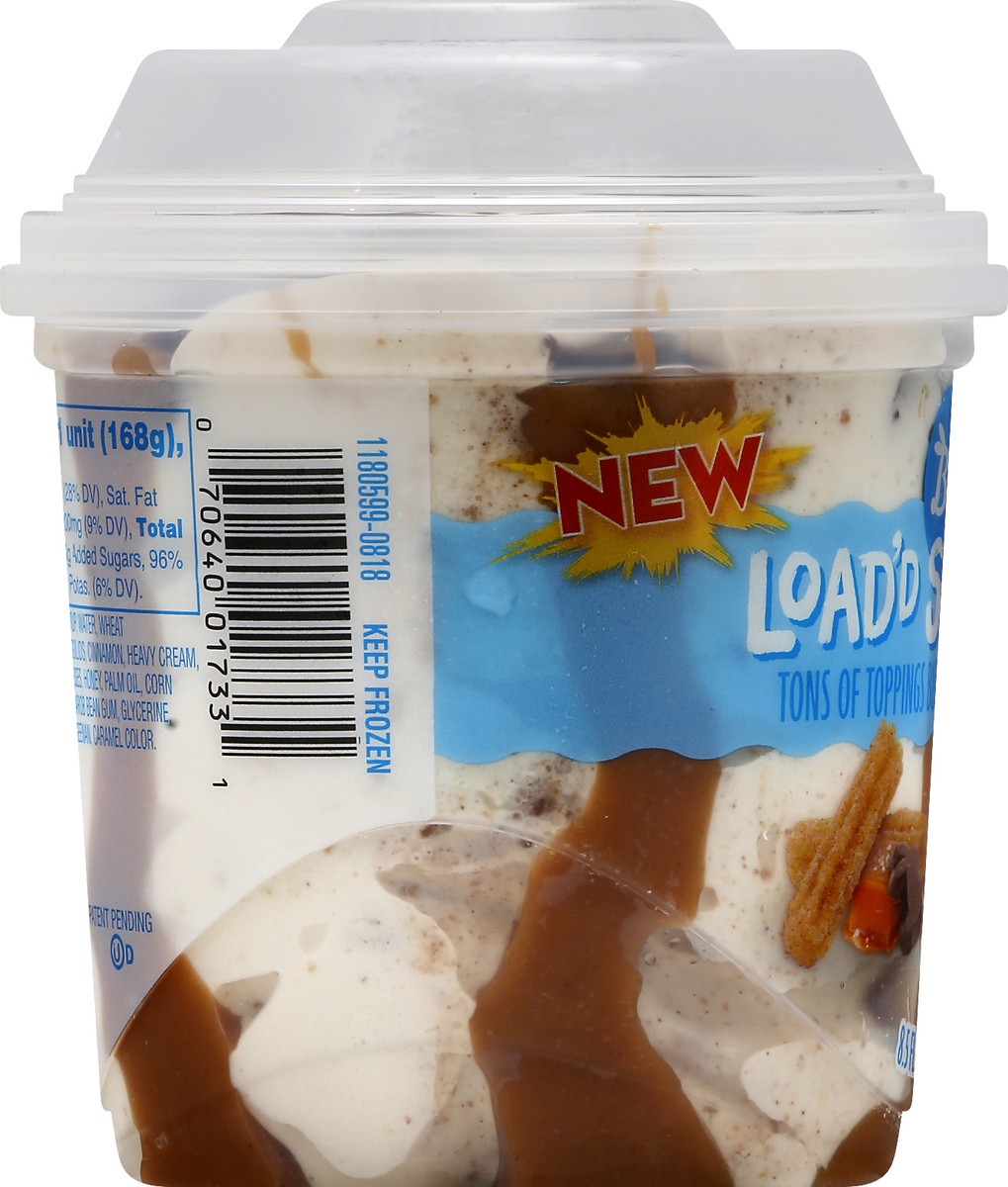 slide 3 of 9, Blue Bunny Churros Load'D Sundae Cup, 8.5 fl oz