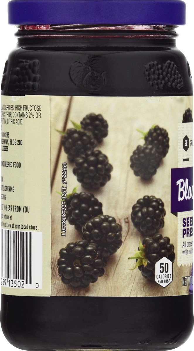 slide 6 of 13, SE Grocers Seedless Blackberry - 18 oz, 18 oz