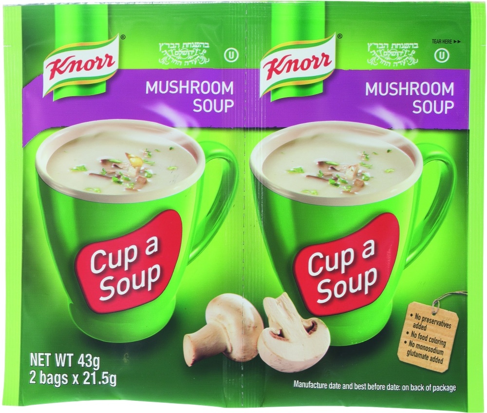 slide 1 of 1, Knorr Cup Of Soup Mushroom Packet, 1.52 oz