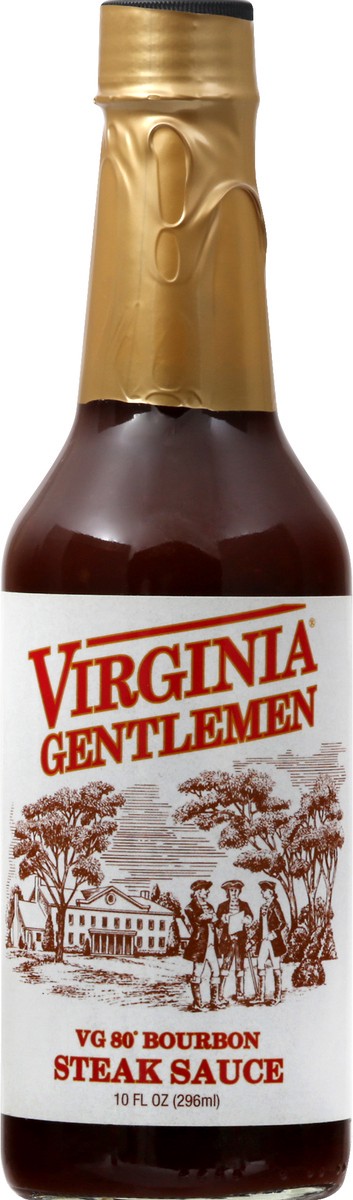 slide 1 of 9, Virginia Gentlemen VG80 Bourbon Steak Sauce 10 oz, 10 oz