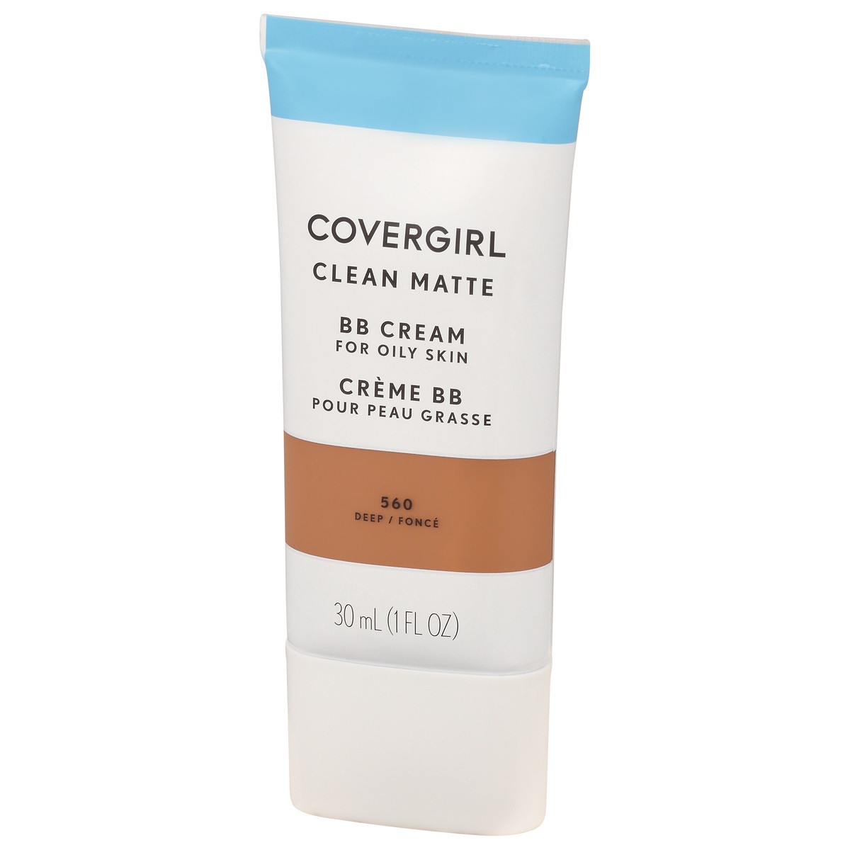 slide 2 of 9, Covergirl COVERGIRL Clean Matte BB Cream , Deep 560, 10ML, 30 ml