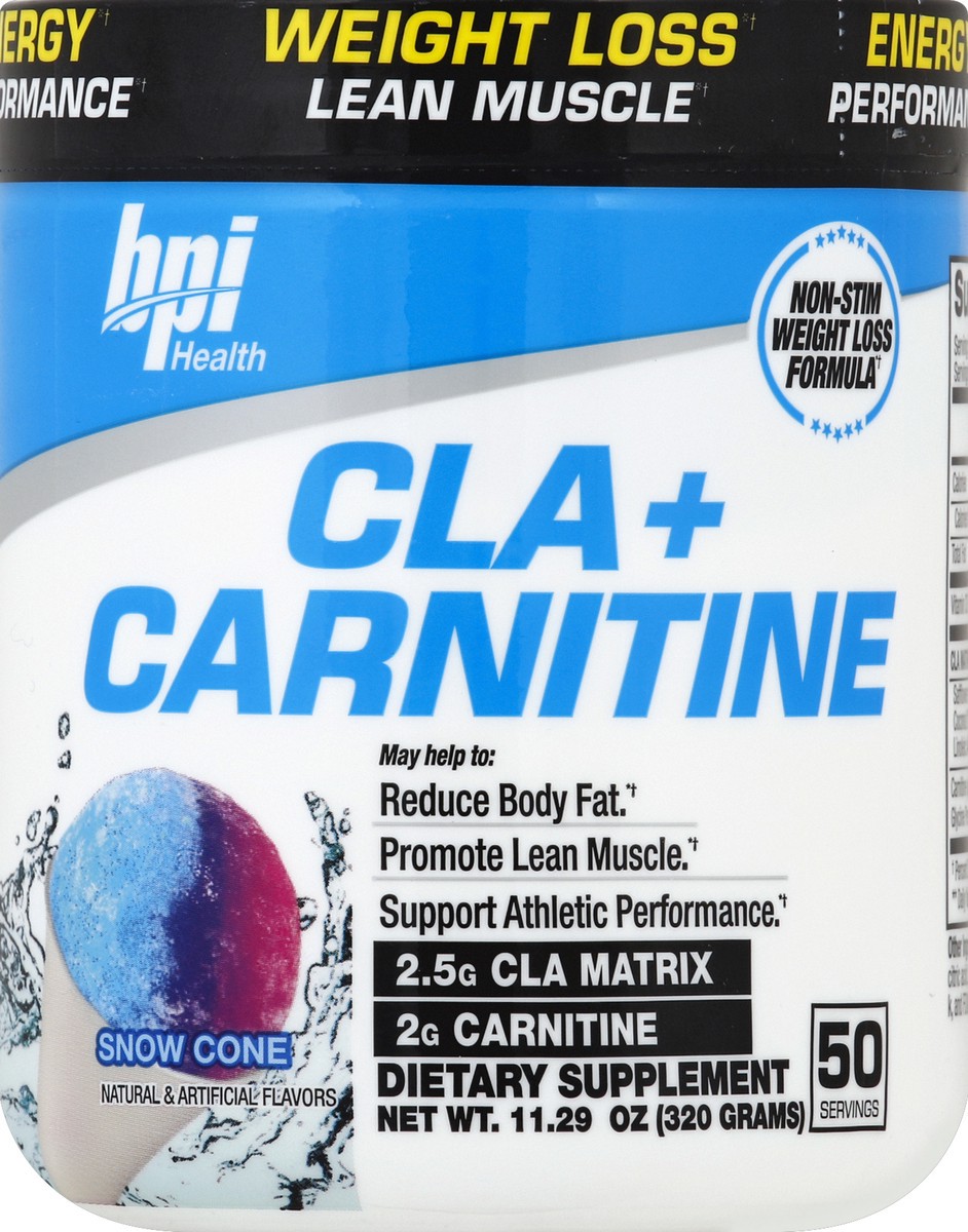 slide 5 of 6, BPI CLA + Carnitine 11.29 oz, 11.29 oz