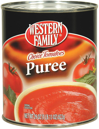 slide 1 of 1, Western Family Choice Tomatoes Puree, 29 oz