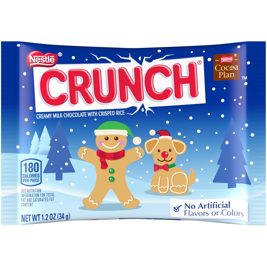 slide 1 of 6, Nestlé Crunch Medallion Xmas, 1.2 oz