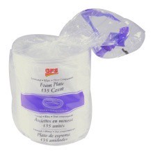 slide 1 of 1, GFS Foam Plates, 135 ct
