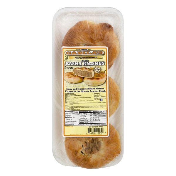 slide 1 of 1, Gabila's Jr Baked Kasha Knishes - 12 OZ, 12 oz