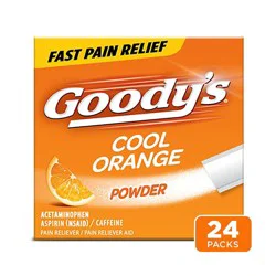 Goody's Extra Strength Headache and Pain Relief Powder - Acetaminophen - Cool Orange