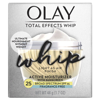 slide 24 of 29, Olay Total Effects Whip Fragrance Free Facial Moisturizer - SPF, 1.7 oz