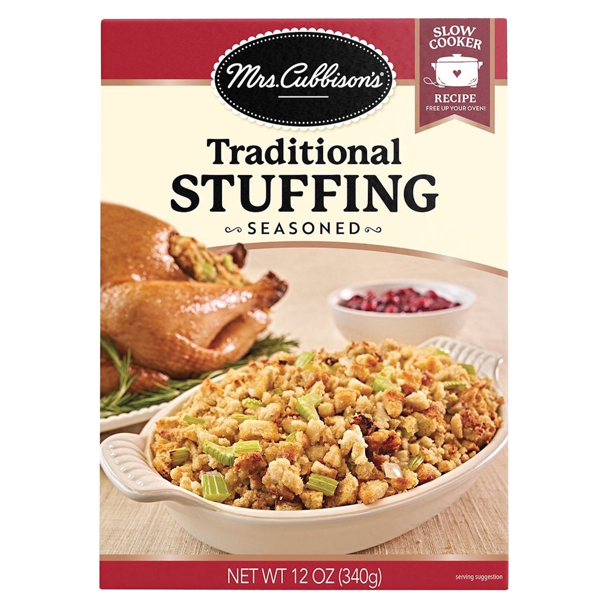 slide 10 of 11, Mrs. Cubbison's Seasoned Traditional Stuffing 12 oz, 12 oz