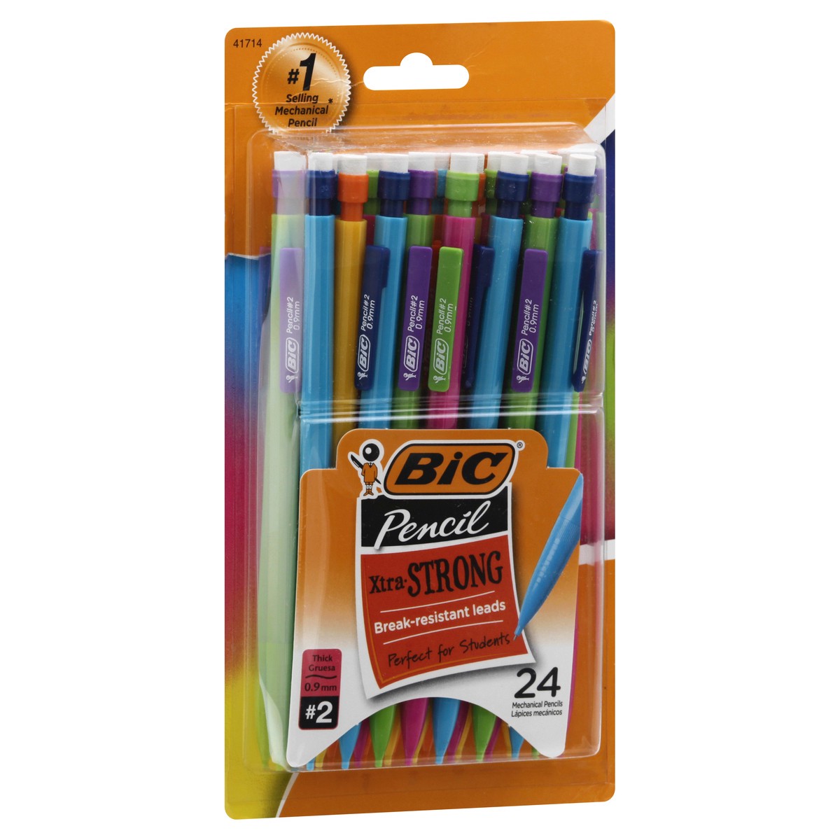 slide 4 of 9, BIC Xtra Strong 0.9mm Mechanical Pencils, 24 ct