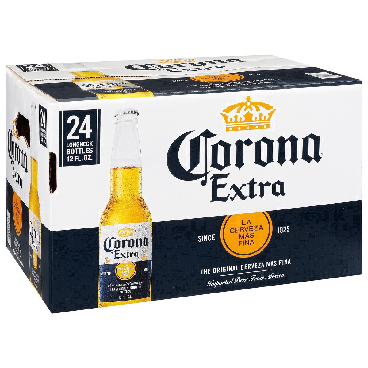 slide 81 of 86, Corona Extra Mexican Lager Import Beer, 24 pk 12 fl oz Bottles, 4.6% ABV, 288 fl oz