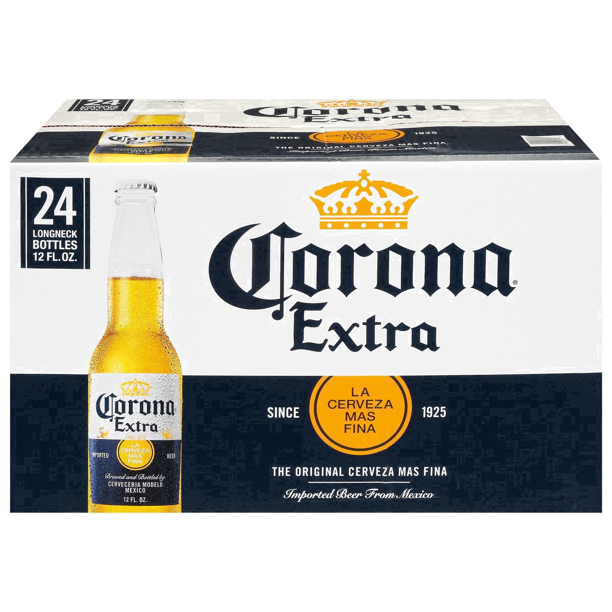 slide 16 of 86, Corona Extra Mexican Lager Import Beer, 24 pk 12 fl oz Bottles, 4.6% ABV, 288 fl oz