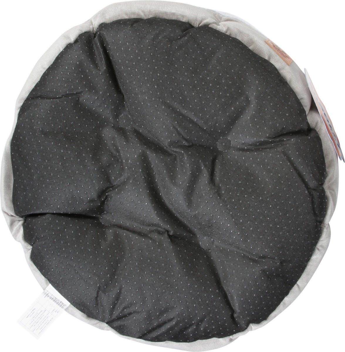slide 6 of 9, Precision Pet 21 Inch Round Gray/White Shearling Bed 1 ea, 
