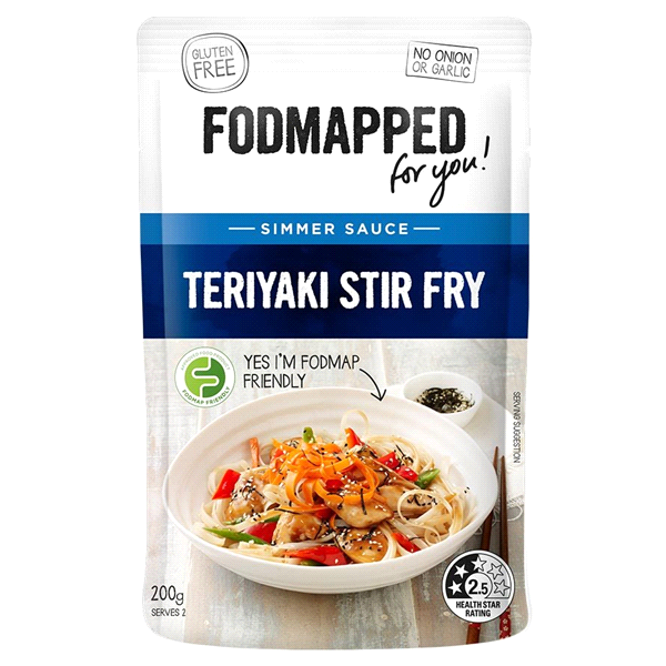 slide 1 of 1, Fodmapped for You Teriyaki Stir Fry Simmer Sauce, 7 oz