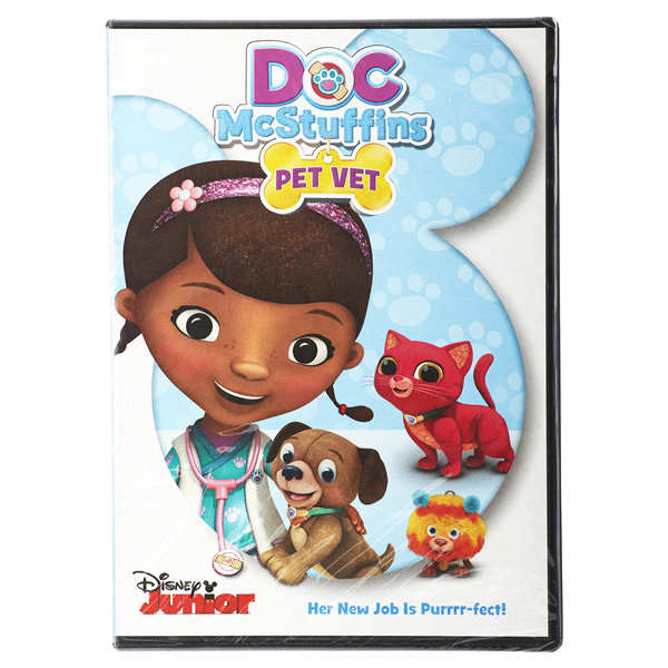 slide 1 of 1, Doc McStuffins: Doc Pet Vet (DVD), 1 ct