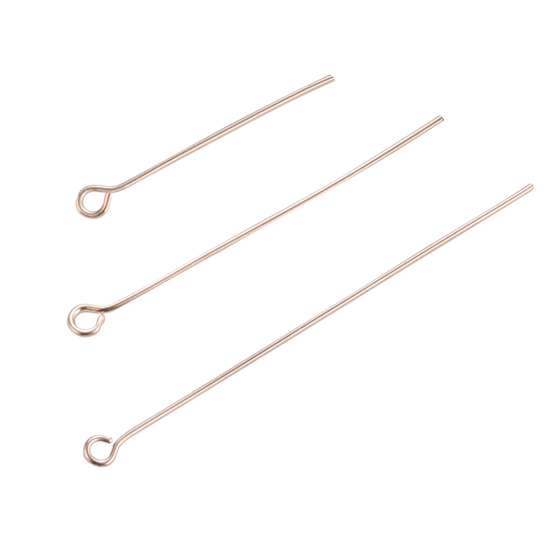 slide 2 of 3, Eye Pins Mix By Bead Landing, includes 3 sizes