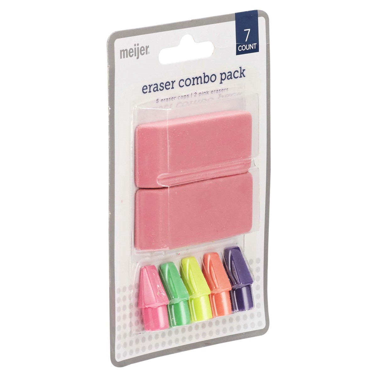 slide 5 of 29, Meijer Eraser Combo Pack Pack, 7 ct