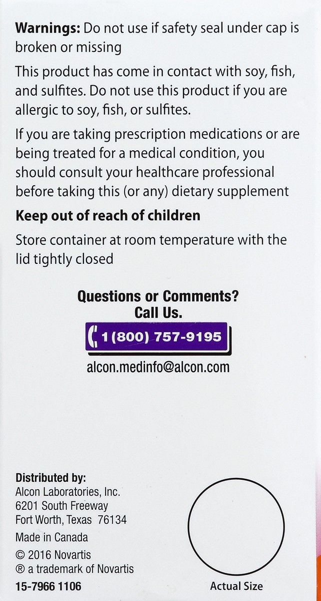 slide 3 of 5, Systane I-Caps Chewable Eye Vitamin & Mineral Supplement Berry Flavor, 60 ct