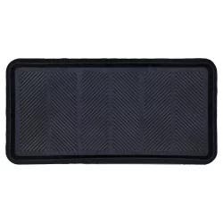 Mohawk Boot Tray Rubber Mat - Black