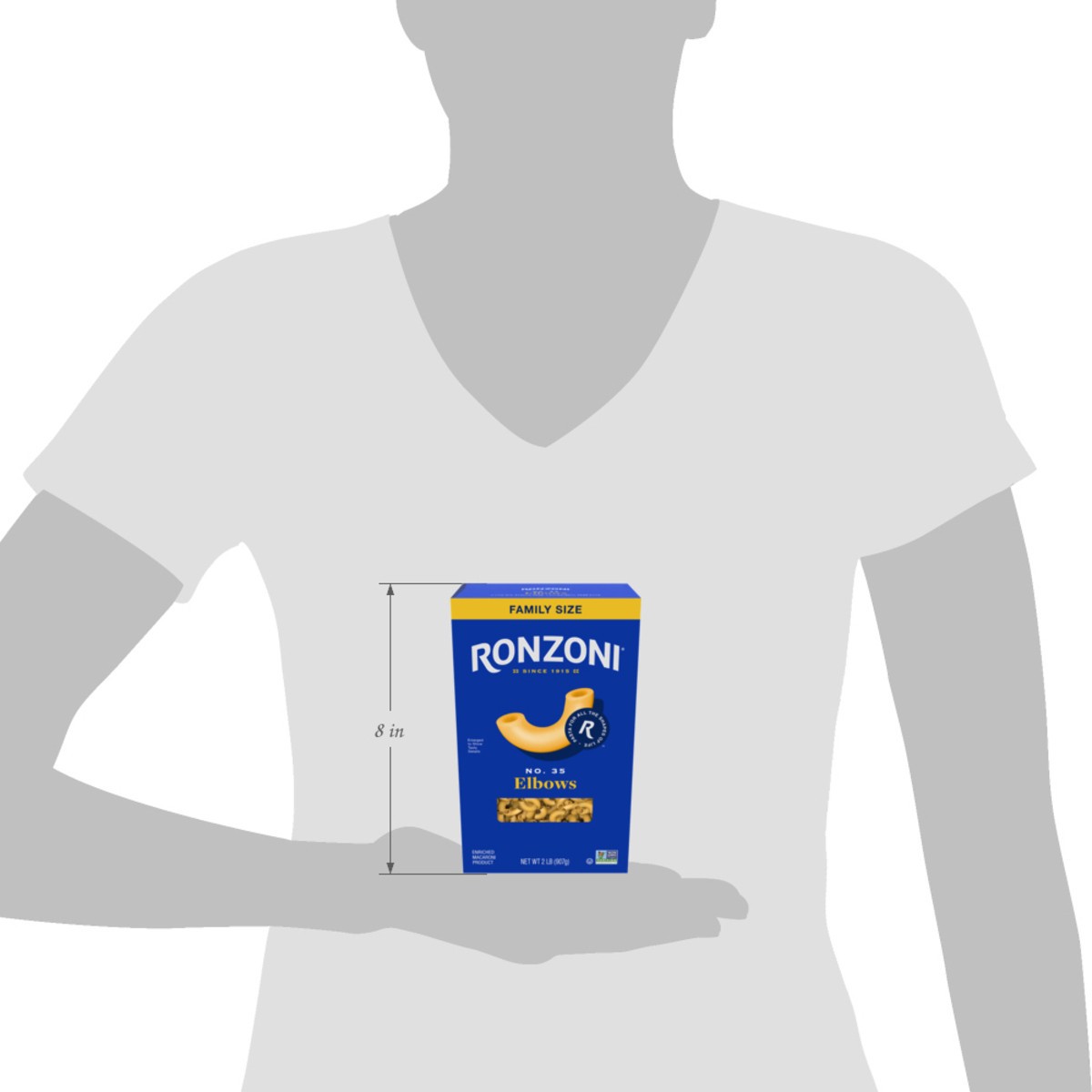 slide 9 of 15, Ronzoni Elbows, Family Size, 32 oz, 2 lb