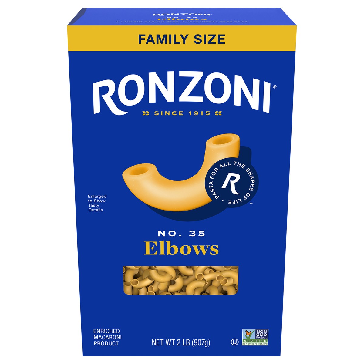 slide 5 of 15, Ronzoni Elbows, Family Size, 32 oz, 2 lb