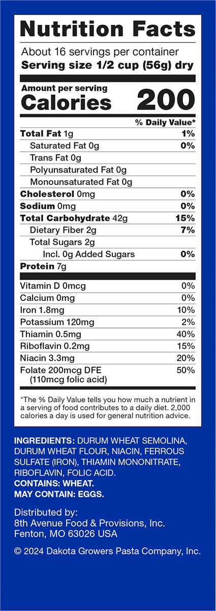 slide 15 of 15, Ronzoni Elbows, Family Size, 32 oz, 2 lb