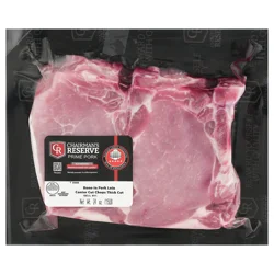 Chairman's Reserve Thick Cut Center Cut Chops Bone-In Pork Loin 24 oz