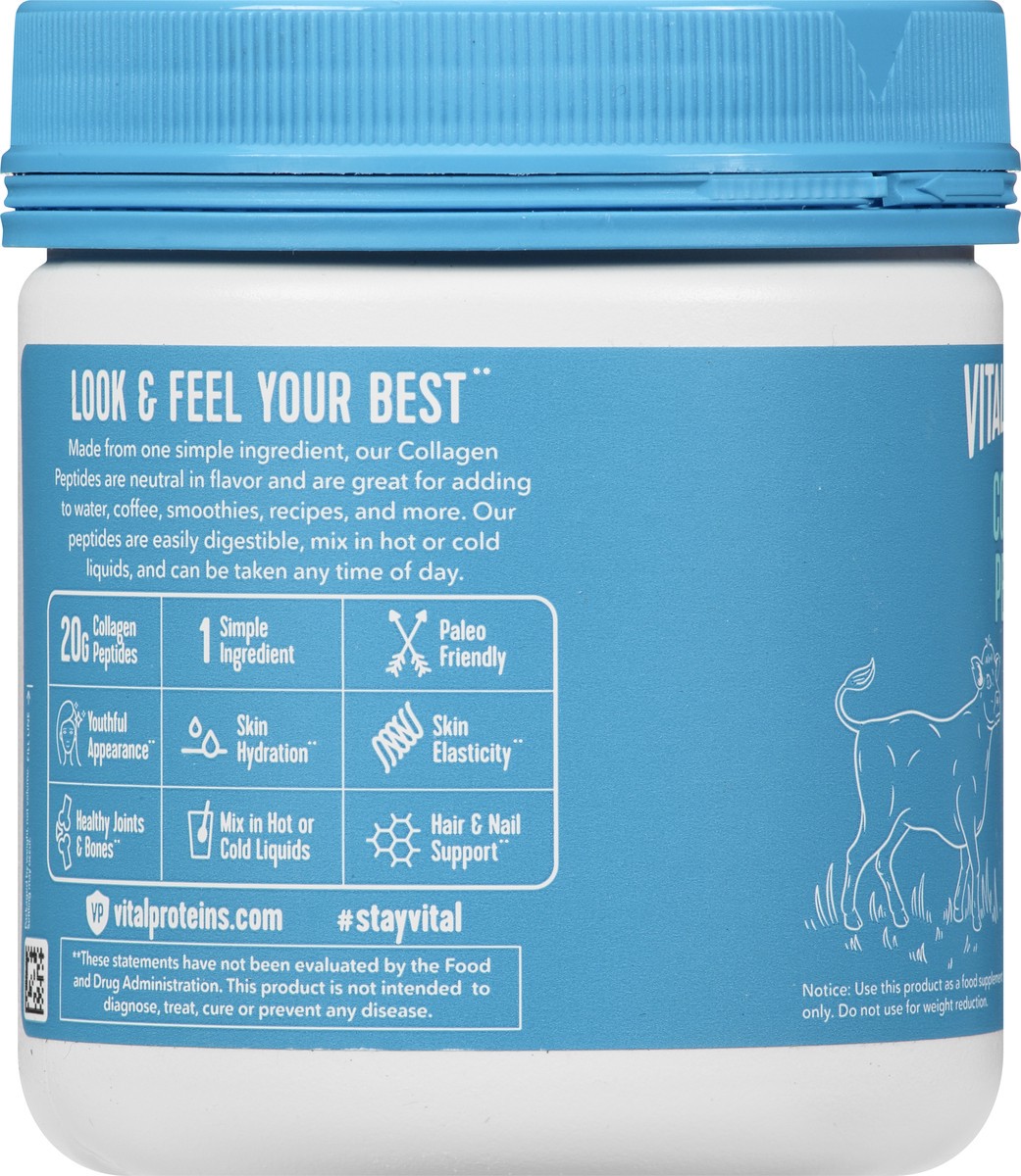 slide 3 of 9, Vital Proteins Unflavored Collagen Peptides 5 oz, 5 oz