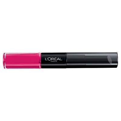 slide 1 of 1, L'Oréal Infallible Lip 2 Step Berry - Chic 221, 1 ct