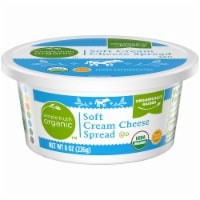 slide 1 of 1, Simple Truth Organic Soft Cream Cheese Spread, 8 oz