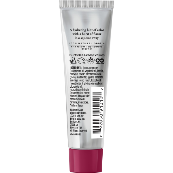 slide 5 of 22, Burt's Bees Natural Origin Squeezy Tinted Watermelon Rush Lip Balm, 0.43 oz
