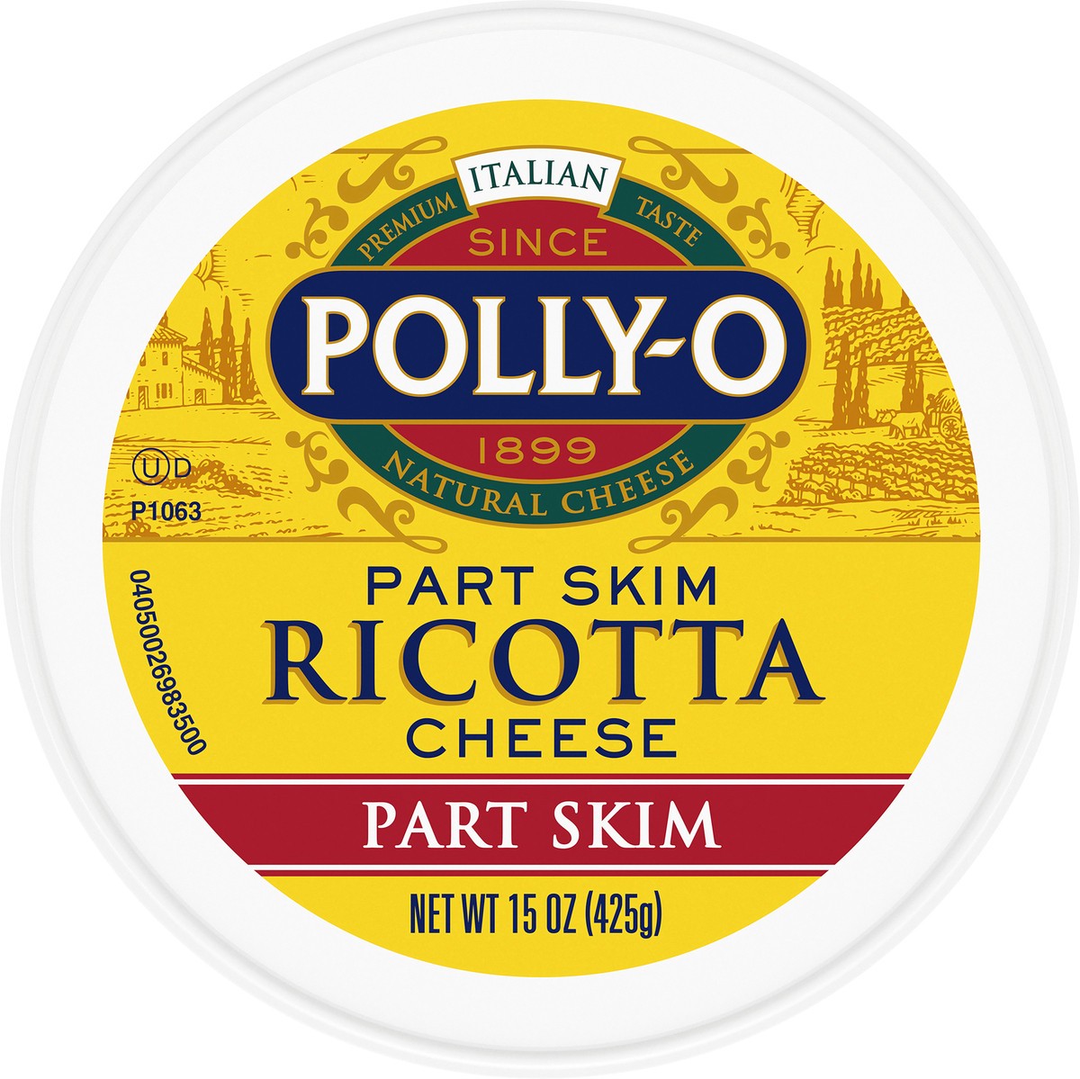 slide 4 of 11, Polly-O Part-Skim Ricotta Cheese, 15 oz Tub, 15 oz