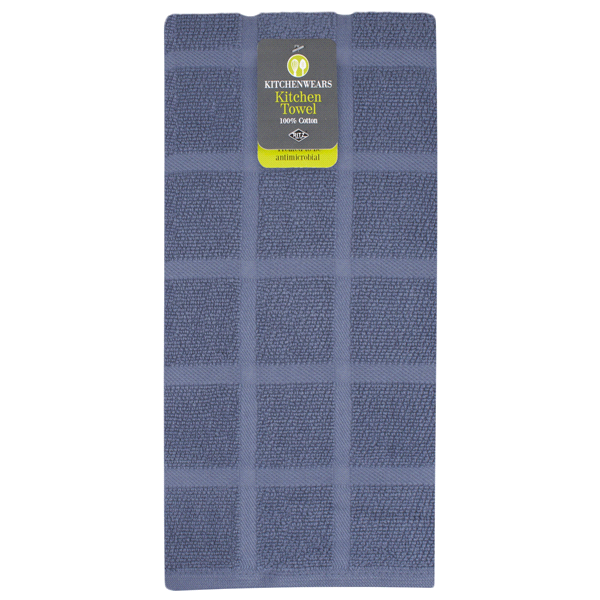 slide 1 of 1, Ritz KitchenWears Solid Kitchen Towel in Federal Blue, 1 ct