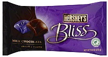 slide 1 of 1, Hershey's Bliss Smooth & Creamy Milk Chocolate, 9.6 oz