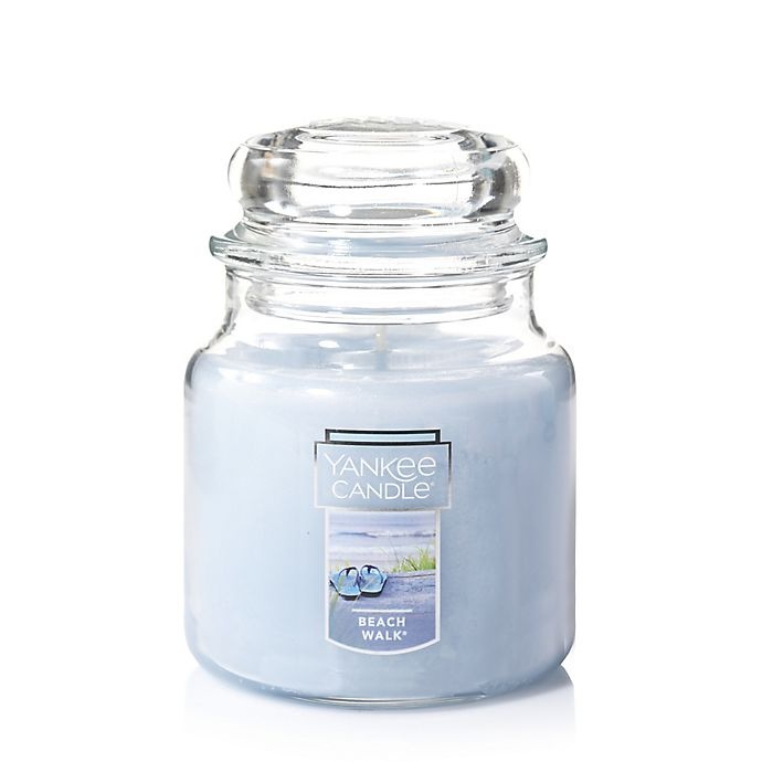 slide 1 of 2, Yankee Candle Housewarmer Beach Walk Medium Classic Jar Candle, 1 ct