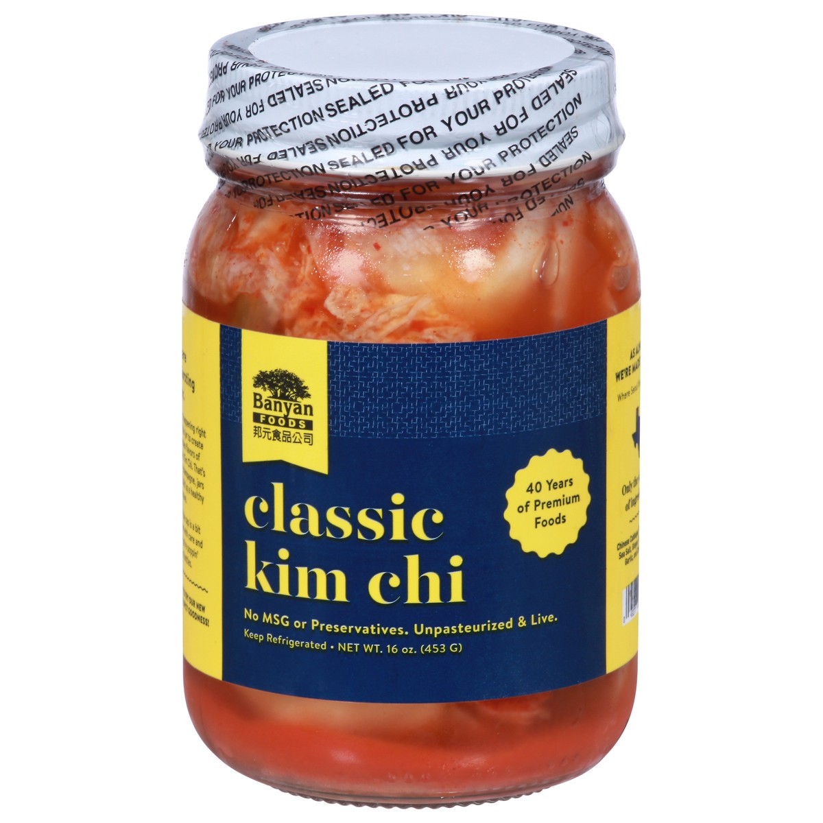 slide 1 of 13, Banyan Foods Classic Kim Chi 16 oz, 16 oz
