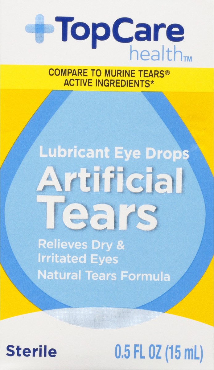 slide 6 of 9, Topcare Artifical Tears, 0.5 oz