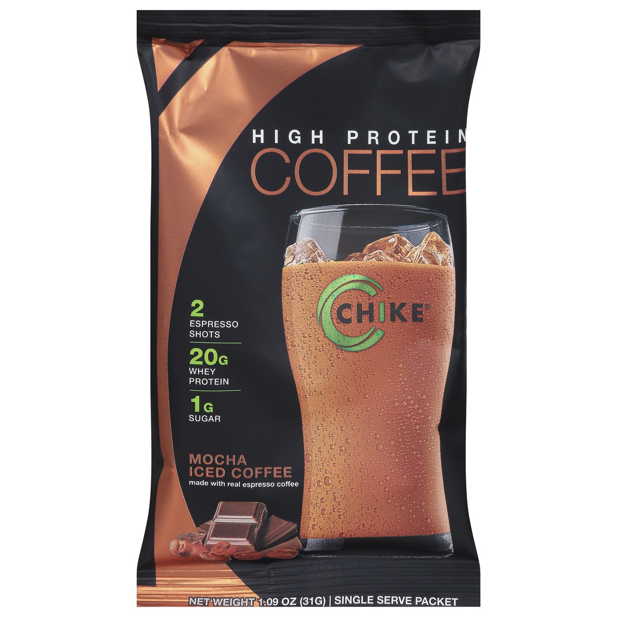 slide 7 of 11, Chike High Protein Mocha Iced Coffee 1.09 oz, 1.09 oz