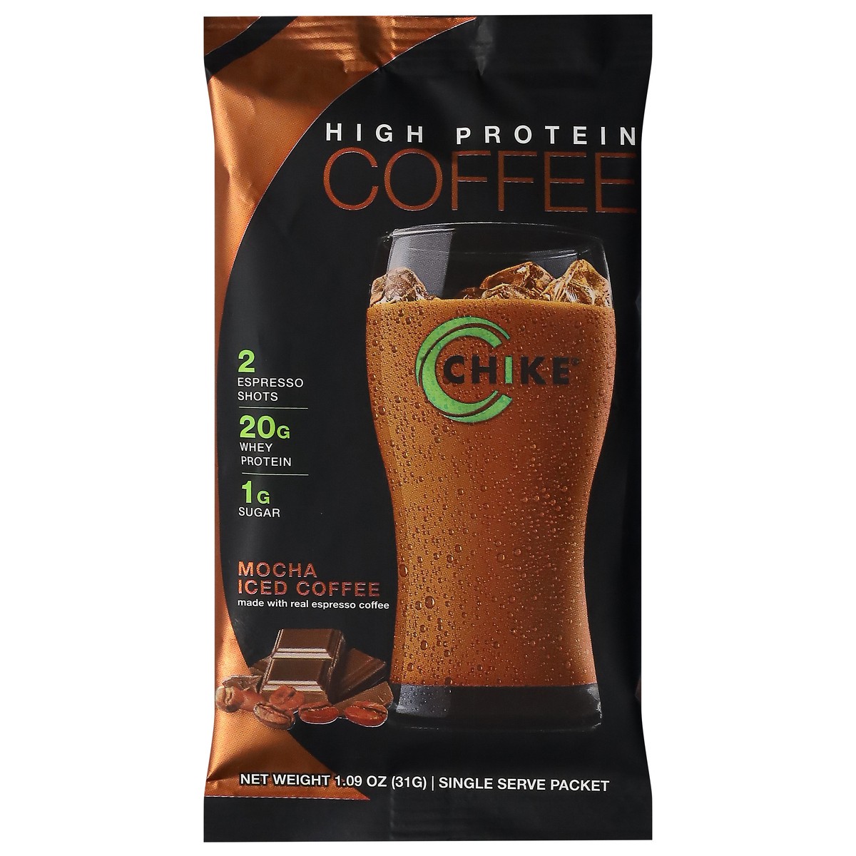 slide 1 of 11, Chike High Protein Mocha Iced Coffee 1.09 oz, 1.09 oz