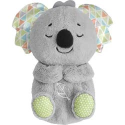 Fisher-Price Soothe 'N Snuggle Koala, Musical Plush Baby Toy With Realistic Breathing Motion