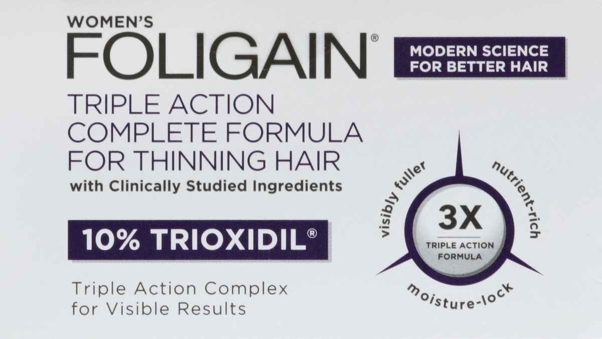 slide 5 of 5, Foligain Women Triple Action Complete Formula, 2 oz