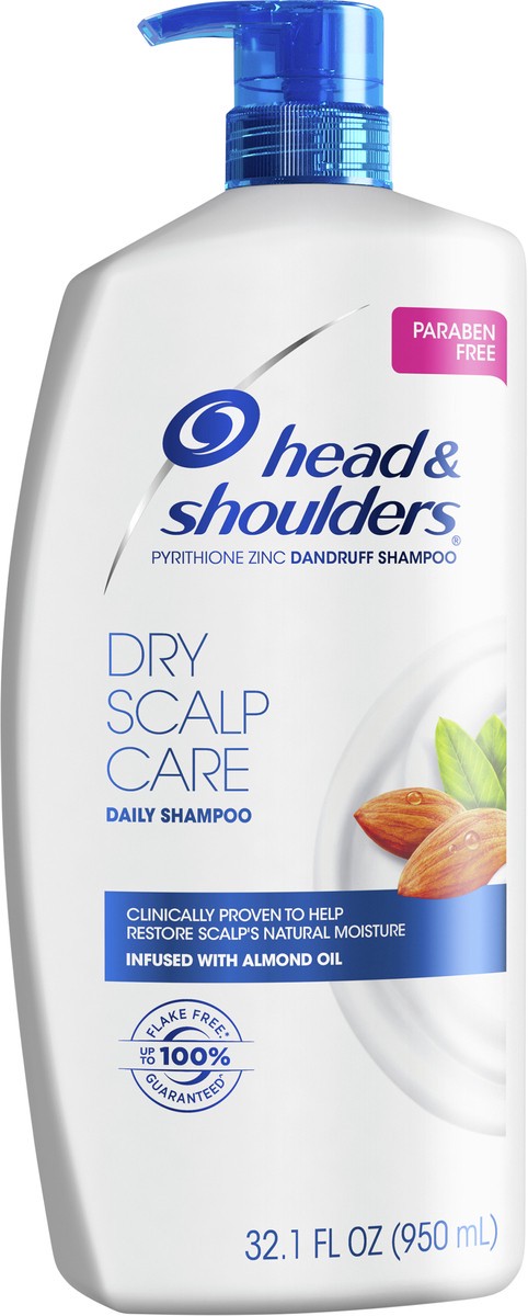 slide 3 of 3, Head & Shoulders Dry Scalp Care Daily-Use Anti-Dandruff Paraben Free Shampoo, 32.1 fl oz, 32.10 fl oz