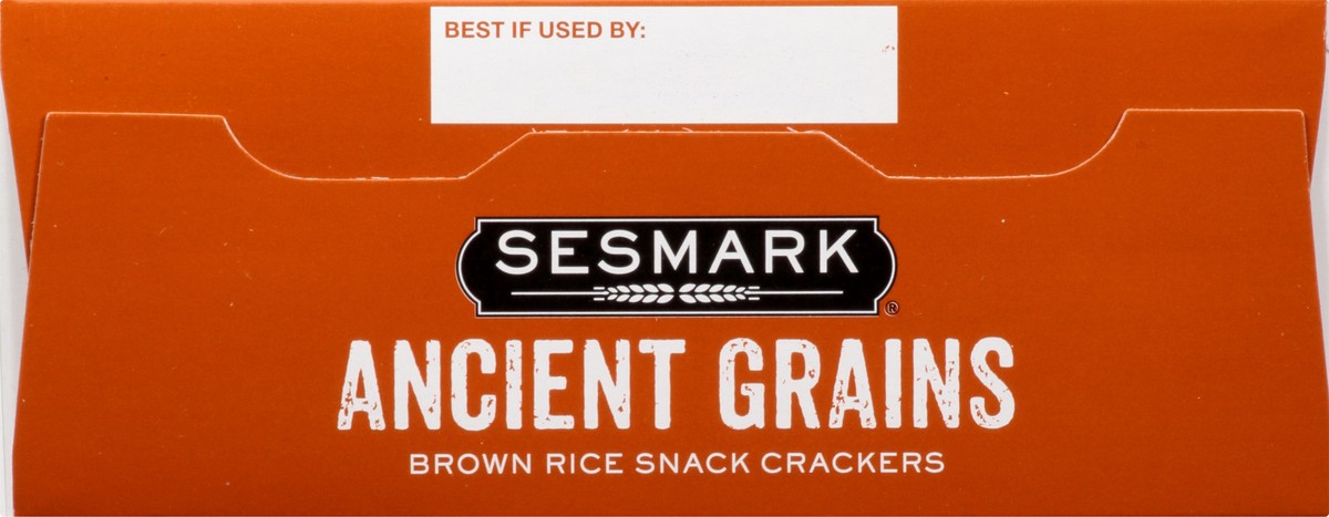 slide 10 of 11, Sesmark Ancient Grains Sea Salt Rice Crackers 3.5 oz, 3.5 oz