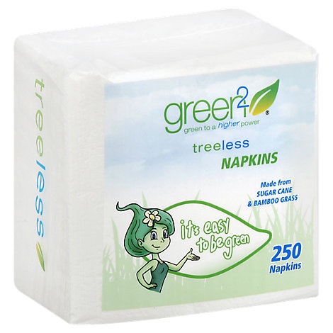 slide 1 of 1, Green2 Napkin, 250 ct