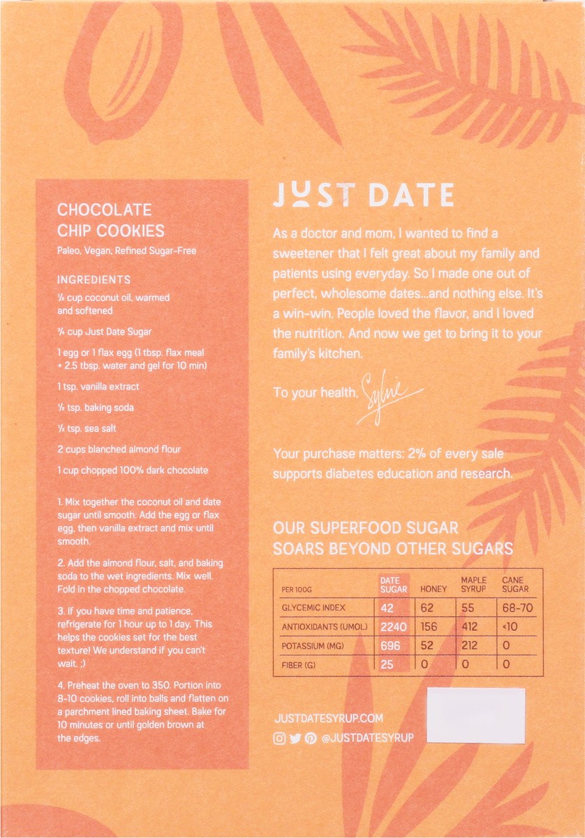 slide 2 of 13, Just Date Organic Date Sugar 12 oz, 12 oz