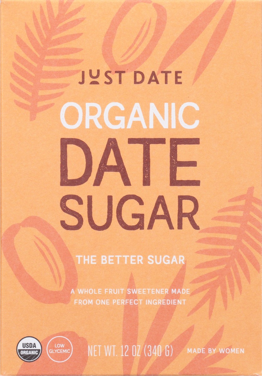slide 13 of 13, Just Date Organic Date Sugar 12 oz, 12 oz